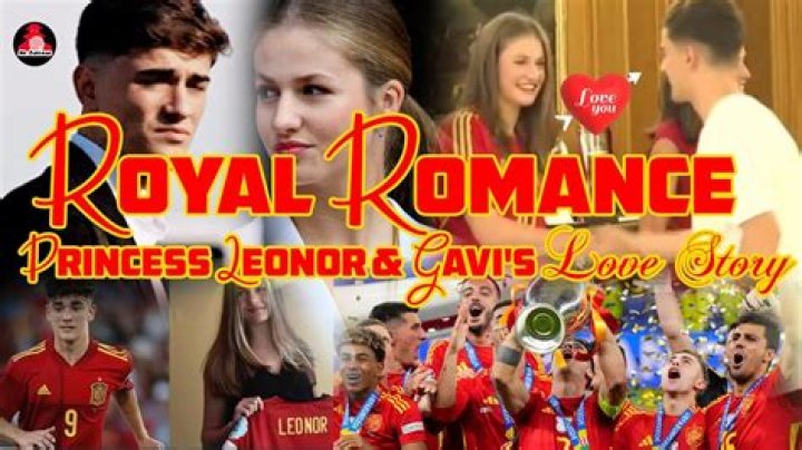 Starlit Romance: The Princess Of Spain In Love With Gavi